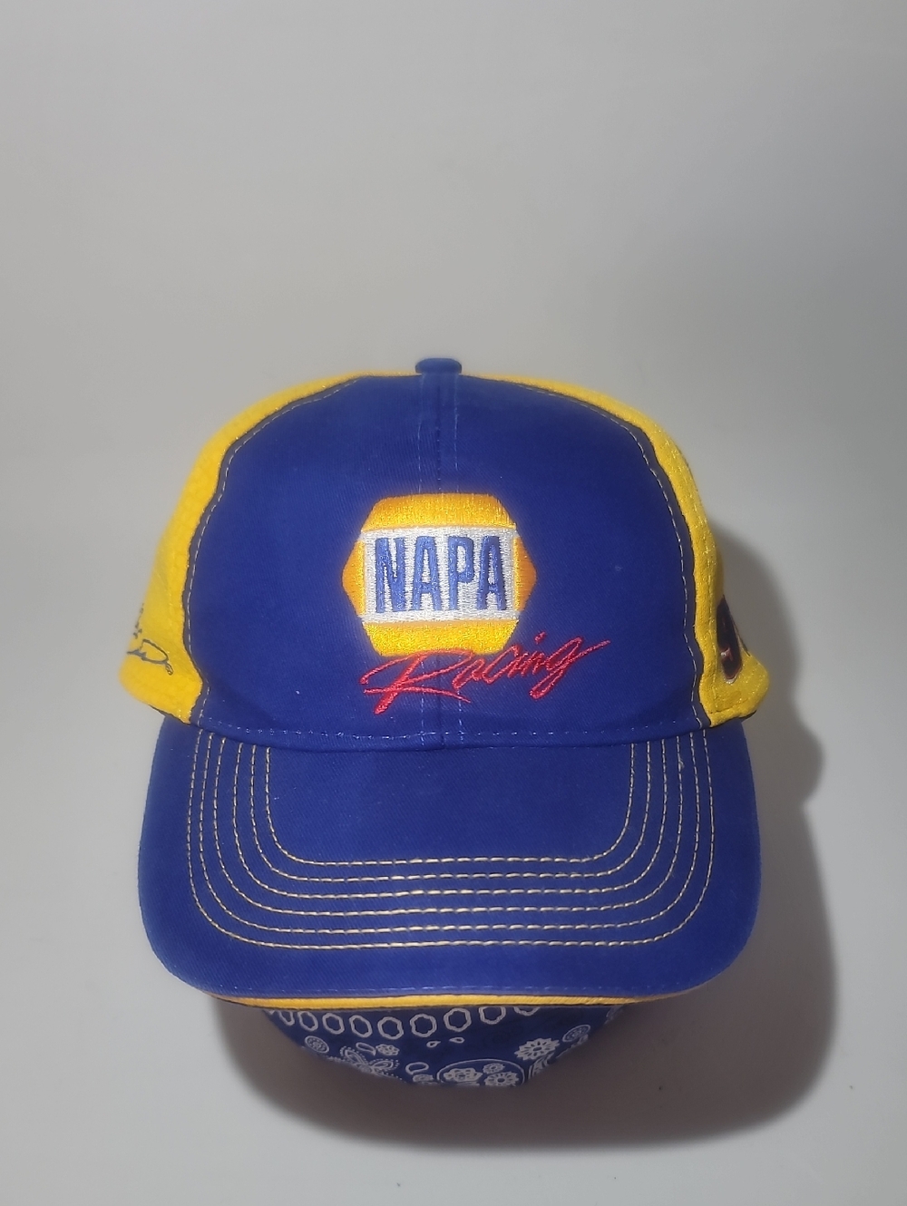 NAPA Racing Blue and Yellow Trucker Hat